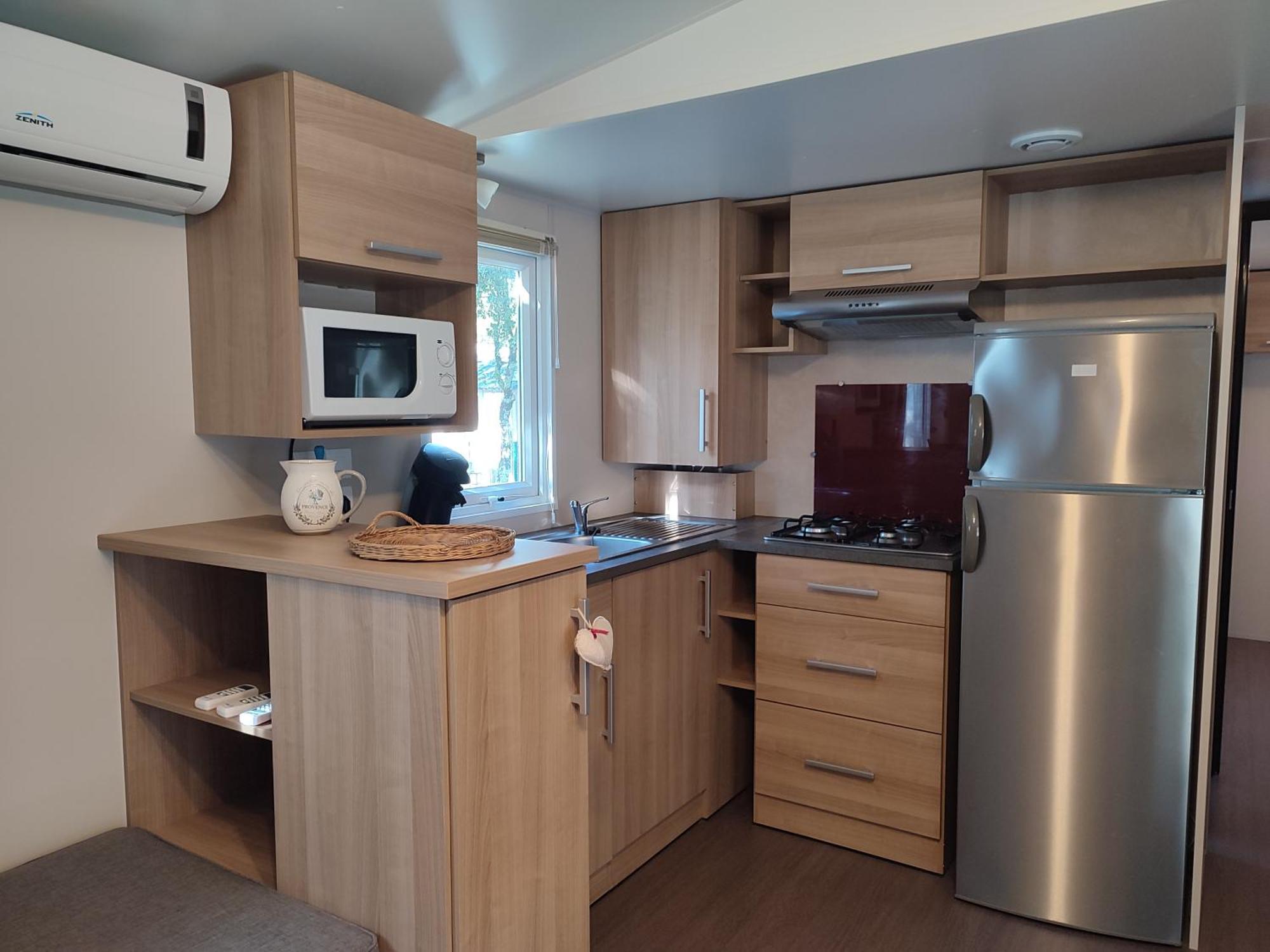 Mobil-Home Climatise 6 Pers En Ardeche Orgnac-lʼAven المظهر الخارجي الصورة